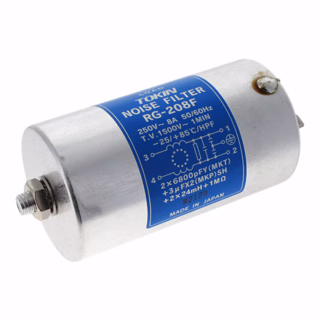 RG-208F2 KEMET  Moduli di filtro di linea di alimentazione